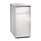 thumbnail of Contenitore con sportello basculante inox 120 litri