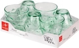 thumbnail of Bormioli Rocco Flora Verde Set 6 Vasos Bajos Vidrio 26Cl