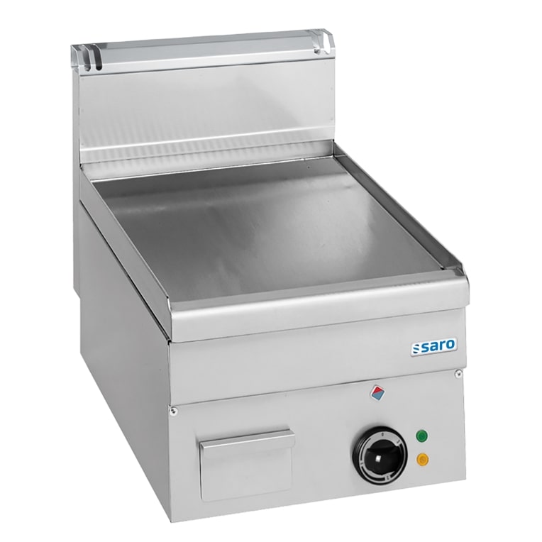 SARO Elektrogrillplatte, glatt, Aufti., 400x600, EFT46L