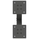 thumbnail of vidaXL Couchtischbeine X-Form 2 Stk. Anthrazit 38x(42-43) cm Stahl