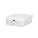 thumbnail of HENDI GN 1/2 container, polypropyleen, GN 1/2, 6,5L, Transparant, 325x265x(H)100mm, Rechthoekig