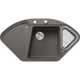 thumbnail of BLANCODELTA II-F Einbauspüle SILGRANIT vulkangrau ab 80 cm Excenter