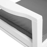 thumbnail of vidaXL 3-delige Loungeset kunststof wit