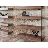 thumbnail of Angel Cerdá  Ripiano in legno color noce e vetro temperato 3091C