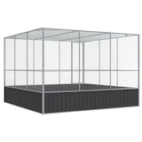 thumbnail of vidaXL Voliere Silbern 311x307x212 cm Stahl