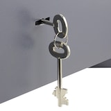 thumbnail of HMF 49208-11 Tresor mit Doppelbartschloss, Möbeltresor, 36 x 48 x 37 cm, Anthrazit