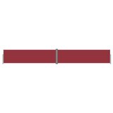 thumbnail of Toldo lateral retráctil rojo 140x1000 cm