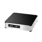 thumbnail of Stalen inductiekookplaat 1 x (Ø)380 mm, zwart & zilver, 300 W, 220 V - MONO