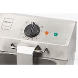 thumbnail of METRO Professional Freidora doble GDF5028, acero inoxidable, 59,4 x 54,5 x 42,7 cm, 8 + 8 L, plata