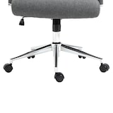 thumbnail of SVITA OFFICE COMFORT bureaustoel draaistoel directiestoel stoffen bekleding donkergrijs