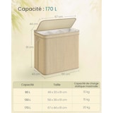 thumbnail of Helloshop26 - Bamboe wasmand 90 liter vuile wasmand uitneembare en machinewasbare zak deksel handvatten wasruimte slaapkamer 12_0006717