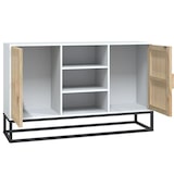 thumbnail of Helloshop26 - Buffet Sideboard Kommode Kleiderschrank Aufbewahrungsmöbel Organizer für Küche Wohnzimmer Lounge 105 x 30 x 65 cm 02_0030189