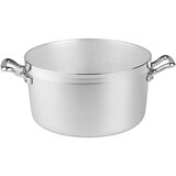 thumbnail of Agnelli Casseruola Alta Family Cookware 2 Manici Alluminio, Argento, Cm 18