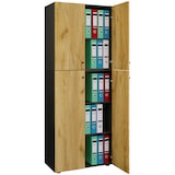 thumbnail of VCM Büroschrank Lona Anthrazit / Honig-Eiche