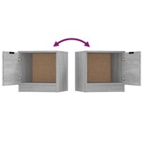 thumbnail of vidaXL Nachttische 2 Stk. Grau Sonoma 40x39x40 cm