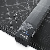 thumbnail of Titanwolf Gaming Mauspad XXL, glattes Stoffgewebe, Speed Mousepad 900 x 400mm große Fläche, HUD Motiv