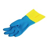 thumbnail of MAPA Alto 405 Flüssigkeitsfeste Hochleistungs-Hausmeisterhandschuhe Blau und Gelb Extra groß