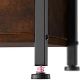 thumbnail of tectake Armoire d’appoint DURHAM Meuble de rangement Style Vintage 38,5x31,5x81cm - Bois foncé industriel, rustique - 404223