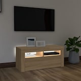 thumbnail of vidaXL TV-Schrank mit LED-Leuchten Sonoma-Eiche 90x35x40 cm