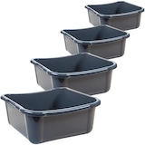 thumbnail of 4er Set Waschschüsseln 12 Liter eckig Spülschüssel