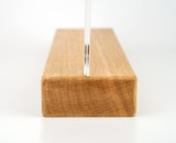 thumbnail of Tischaufsteller »Eiche« DIN A7 hoch, Holz+Acrylglas