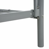 thumbnail of vidaXL Stapelbed grijs metaal 90×200 cm