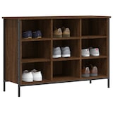 thumbnail of vidaXL Schuhregal Braun Eichen-Optik 100x35x70 cm Holzwerkstoff