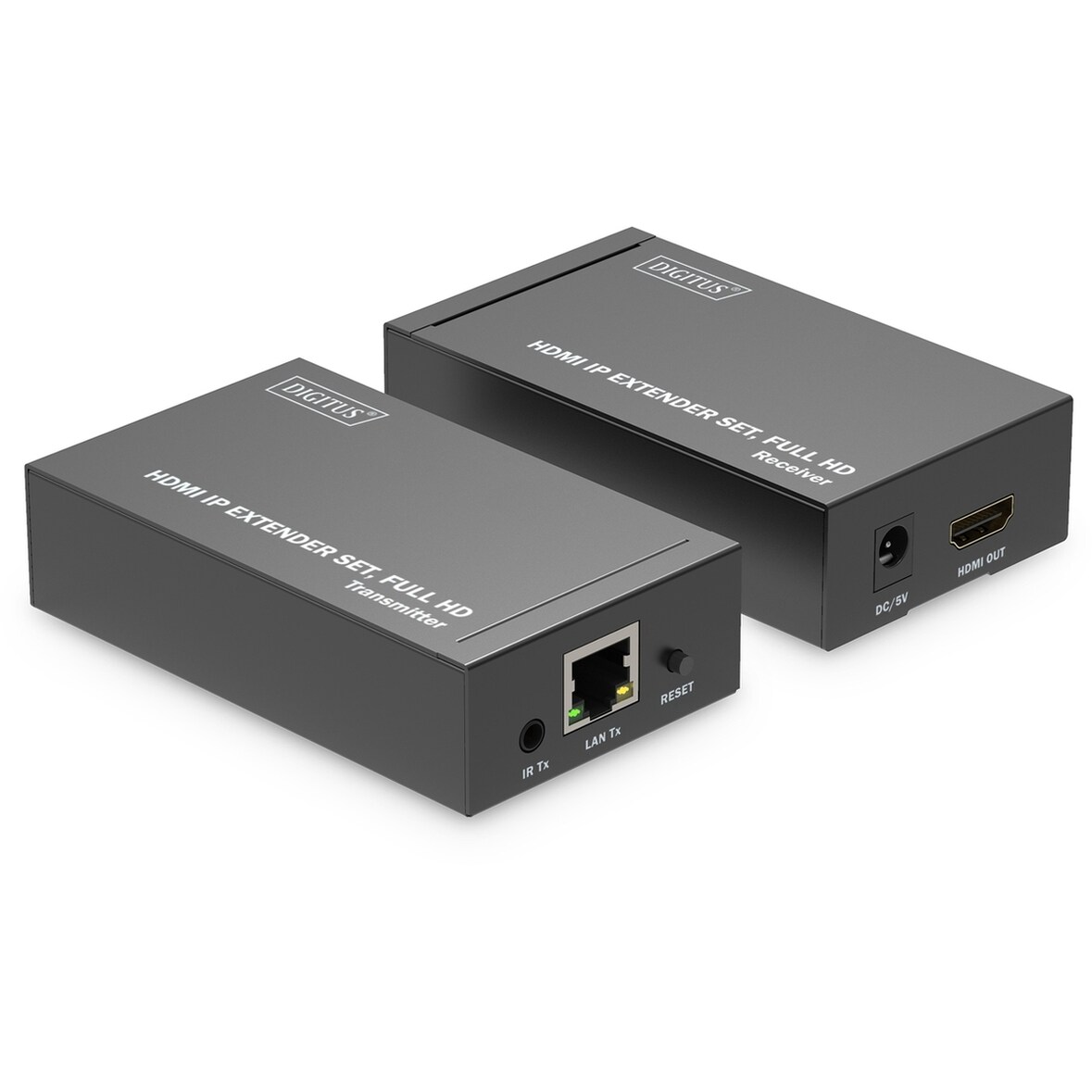 DIGITUS HDMI IP Extender Set, Full HD