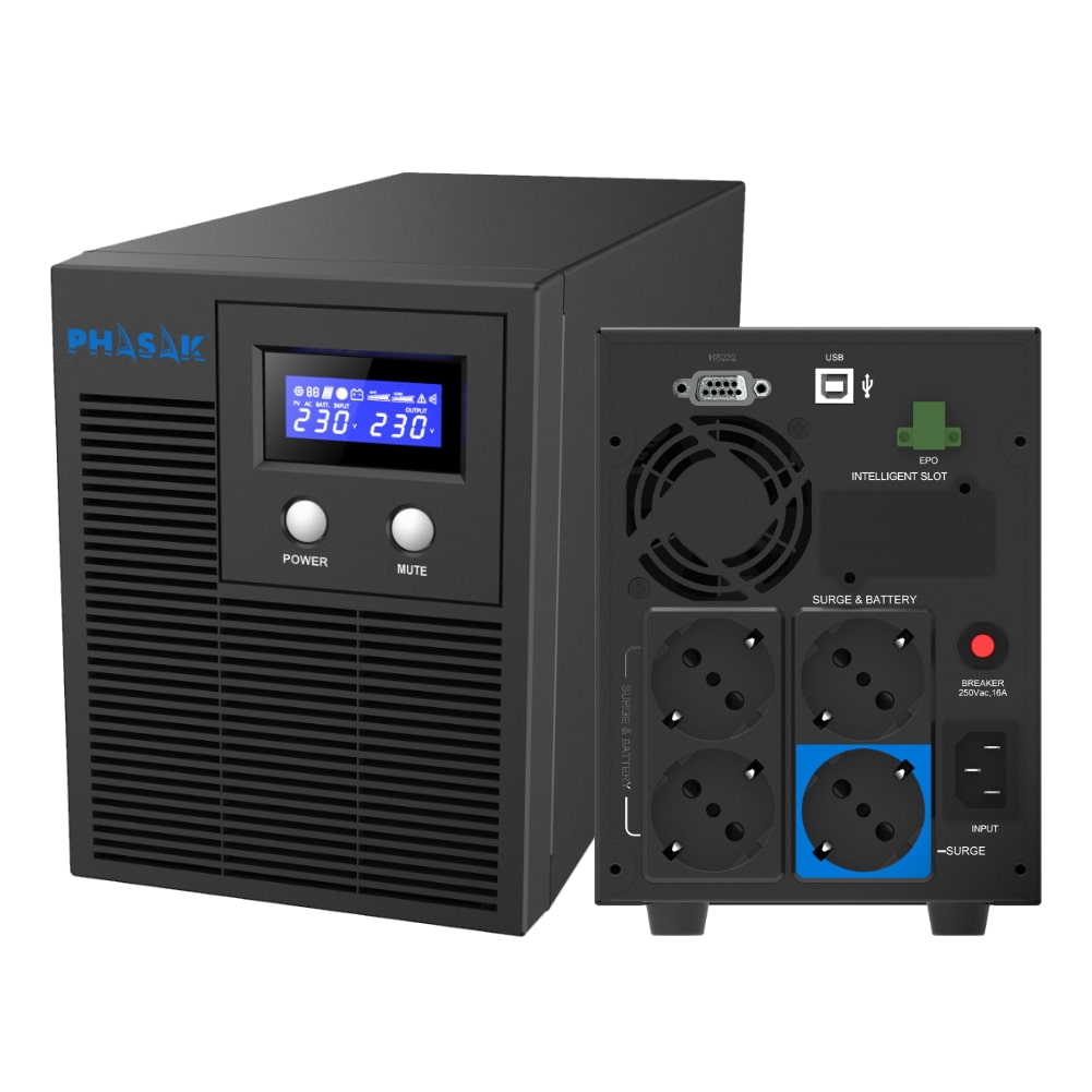 UPS Phasak Protekt Torre Interativo 1060 VA – PH 7610