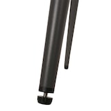 thumbnail of Conjunto de 2 cadeiras de jardim em alumínio HWC-N38, apoio de braço para cadeira de exterior, corda Olefin corda ~ castanho Almofada cinzento escuro