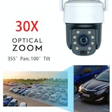 thumbnail of Camera IP Solaire 5MP Zoom 30X Étanche Auto-Tracking Vision Nocturne YONIS