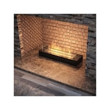 thumbnail of FIREBOX 600 – Schwarzer selbsttragender Bioethanol-Einsatz – mit Glas – linearer Brenner 45 cm / Fassungsvermögen 1 l
