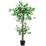 thumbnail of Outsunny árbol de té artificial 120 cm planta artificial con 546 hojas y maceta planta artificial decorativa para interior hogar salón