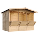 thumbnail of Quiosco de madera M150A – 303 x 199 cm – 6 m²