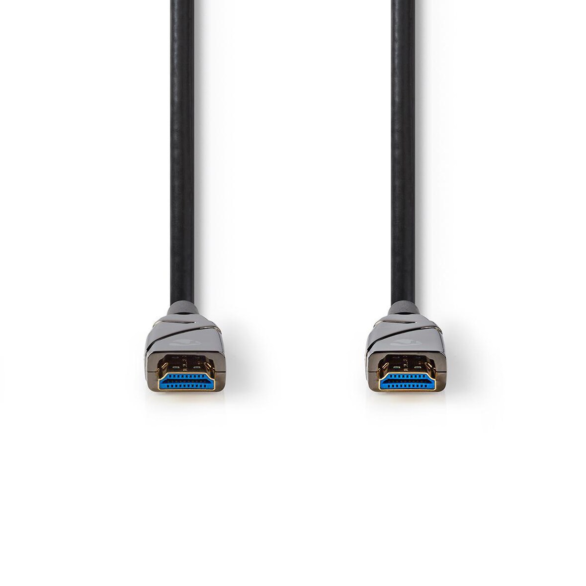 Active Optical High Speed HDMI Cable with Ethernet - HDMI Connector - HDMI Connector - 4K@60Hz - 18 Gbps - 20.0 m - Round - PVC - Black - Gift Box