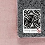 thumbnail of Teppich Schlafzimmer Unifarben Elegant Waschbar Wohnzimmer Esszimmer Pflegeleicht Rosa 200x290 cm OEKO-TEX – LECH von Kadima Design