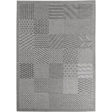 thumbnail of Teppich Balkon Unifarben Pflegeleicht Waschbar Strapazierfähig Terrasse Küche Grau 120x170 cm OEKO-TEX Gekettelt – MALOJA von Kadima Design