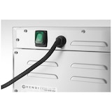 thumbnail of Hendi lage temperatuur oven met 3 niveaus geschikt voor GN1/1 gemaakt van roestvrij staal en 1200W