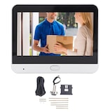 thumbnail of Interphone Vidéo WiFi 1080P Écran 4.3 Pouces Vision Nocturne Détection Mouvement Blanc YONIS