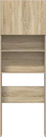 thumbnail of vidaXL Waschmaschinenregal Sonoma-Eiche 64x24x190 cm Holzwerkstoff