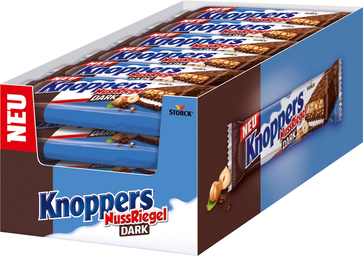 Knoppers Nussriegel Dark 24 x 40 g (960 g)