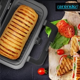thumbnail of Arendo Sandwichmaker Waffeleisen Kontaktgrill mit abnehmbaren Platten - mit Antihaftbeschichtung - spülmaschinentauglich - BPA frei