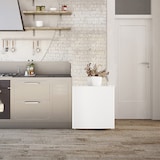 thumbnail of aro Mini congelador MZ46WE, 44 x 48 x 50 cm, 32 L, 1 prateleira, porta reversível, branco