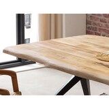 thumbnail of SIT Möbel Mango houten eettafel, frame in antiek zwart | B 240 x D 100 x H 75 cm | natuur | 15284-11 | Serie TISCHE & BÄNKE