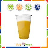 thumbnail of DayBays 500 Stk. Smoothie Becher 400ml Ø95mm Shakebecher 0,4L transparent RPET