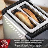 thumbnail of Magefesa Rise Digit - Tostadora, 925 W, 2 Rebanadas, 7 Niveles de Tostado, Funciones Parar, Descongelar y Calentar, Expulsión Automática