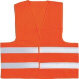 thumbnail of Warnweste, Einheitsgröße, orange, Polyester bei 40°C waschbar (max. 25x)