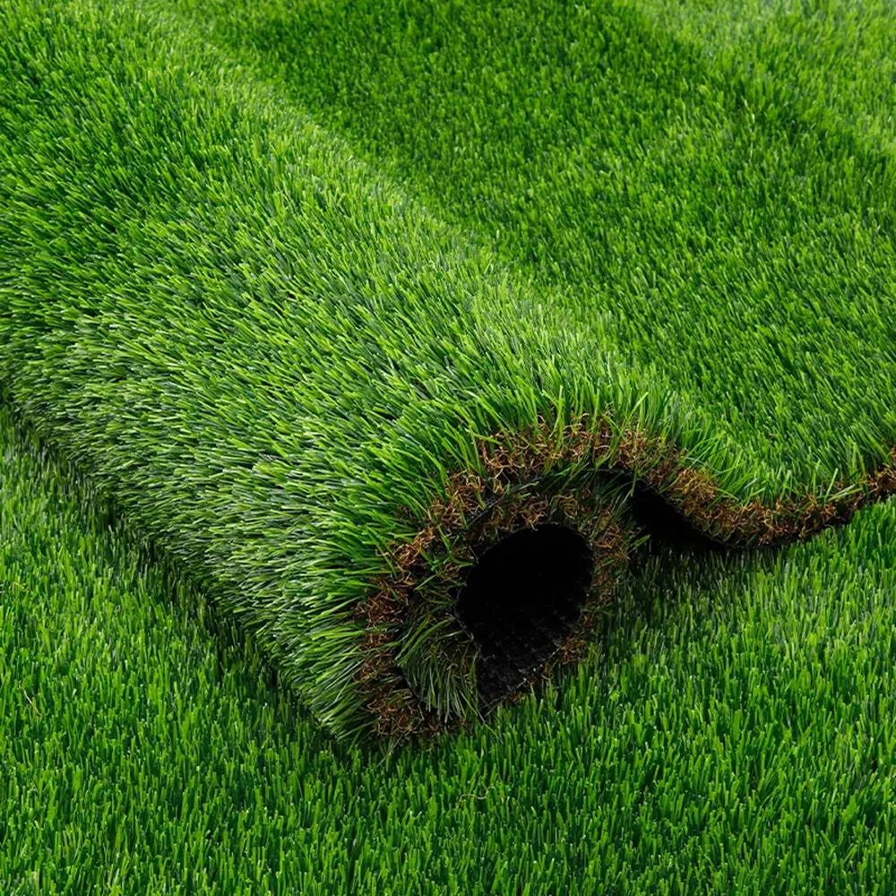 Cesped artificial 1m X 10m 40mm de altura alta densidad color verde