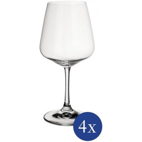 Villeroy & Boch Ovid Rotweinglas Set 4tlg. je 21,5cm 590ml