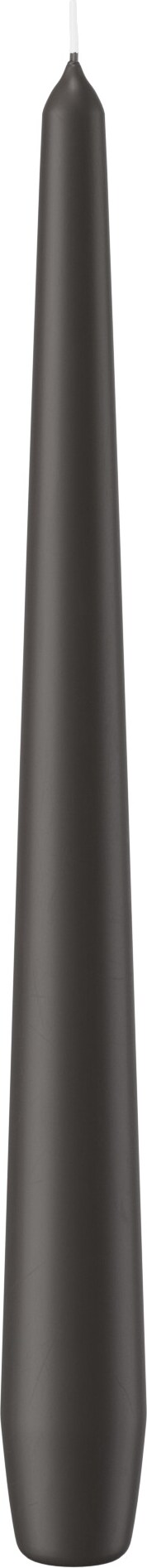 Spitzkerzen Grau 250 x Ø 25 mm, 8 Stück
